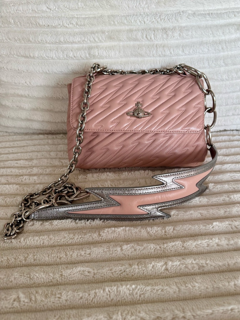 Vivienne Westwood Blush Coventry Leather Bag